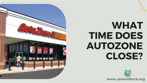What <strong>time does AutoZone</strong> open and <strong>close</strong>? <strong>AutoZone</strong>’s hours of operation vary by location. . Autozone what time does it close